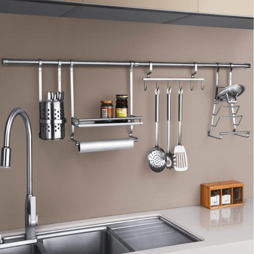 厨房又脏又乱,发现厨房置物架需要整理