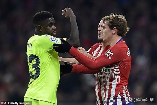 格列兹曼和科斯塔吵架,迭戈科斯塔4场7球