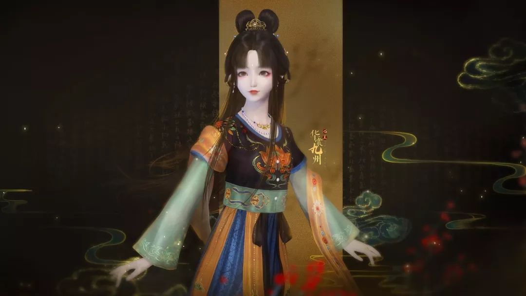 天刀手游华裳九州时装,天刀华裳九州联名款汉服