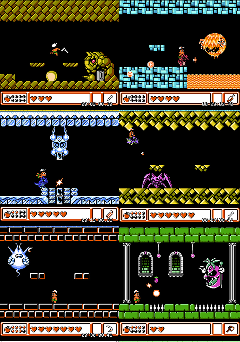 FC游戏《冒险岛》1234通关结局赏析,多少玩家被卡了整整三十年