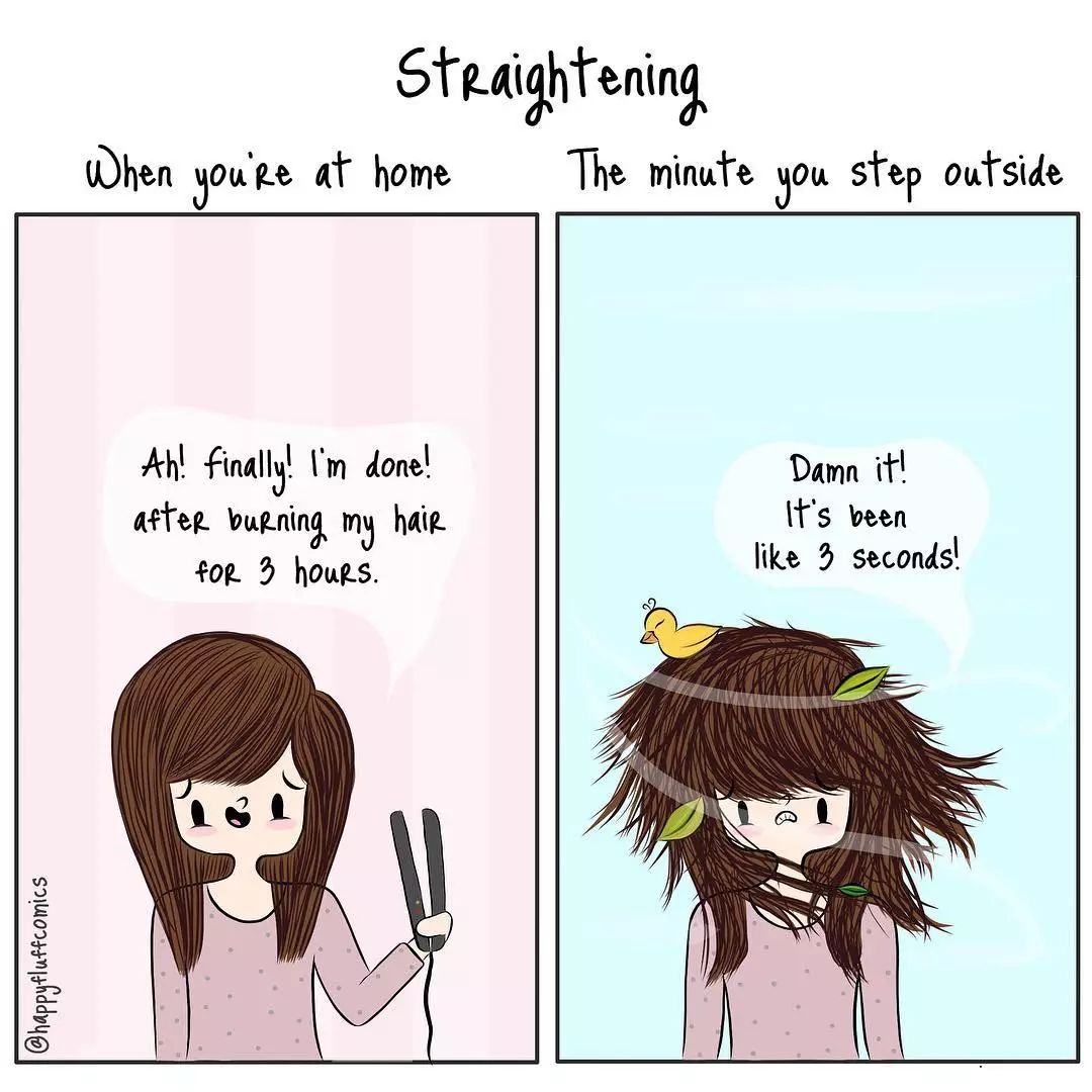 日常女性插画,女性插画生活日常