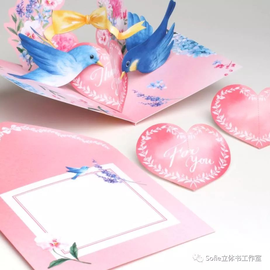 情人节送给女朋友的手工贺卡,七夕节送给女朋友的立体贺卡