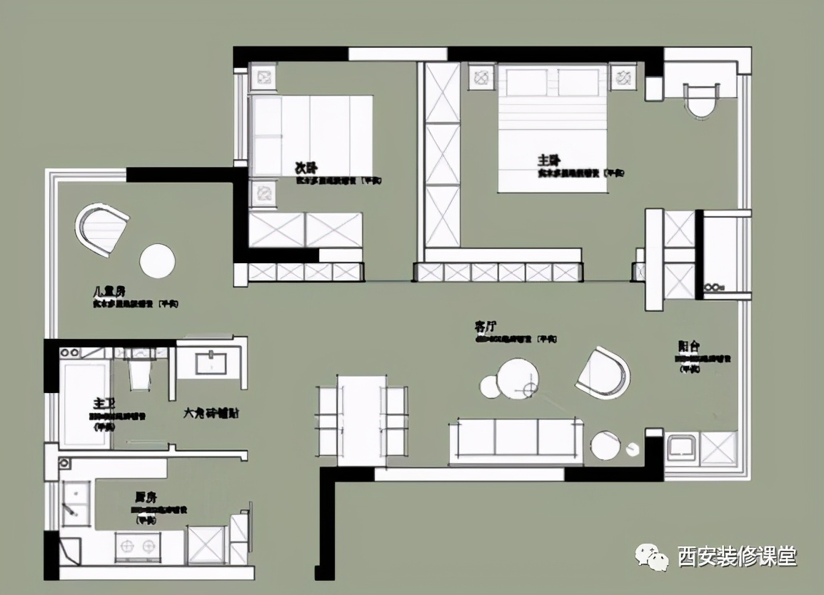 精装三室121m2婚房,拎包入住高品质婚房