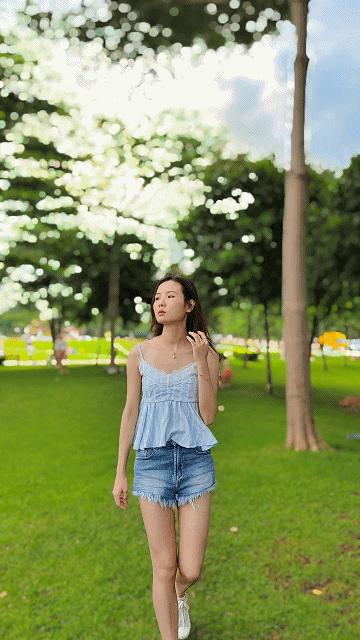 opporeno6星黛紫夏日晴海,opporeno6星黛紫汉服