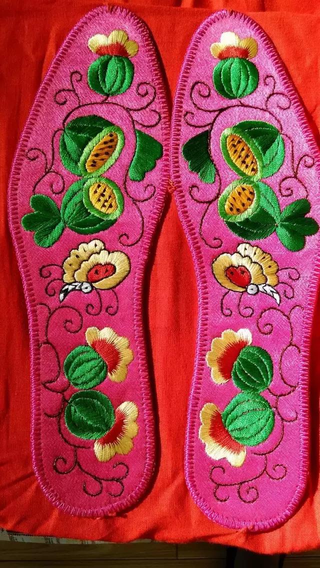 好看的刺绣鞋垫图案大全,刺绣鞋垫100种图片