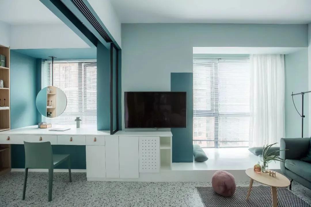 她家75㎡，果断舍弃一间卧室，装完后功能翻倍，颜值大大提升