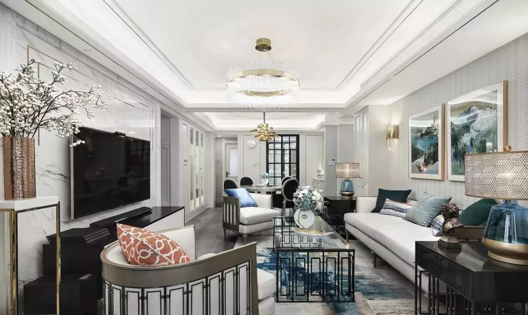 126平美式轻奢风装修要多少钱,美式轻奢风看起来干净有档次