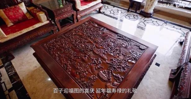 杭州中式豪宅红木,杭州红木家具别墅