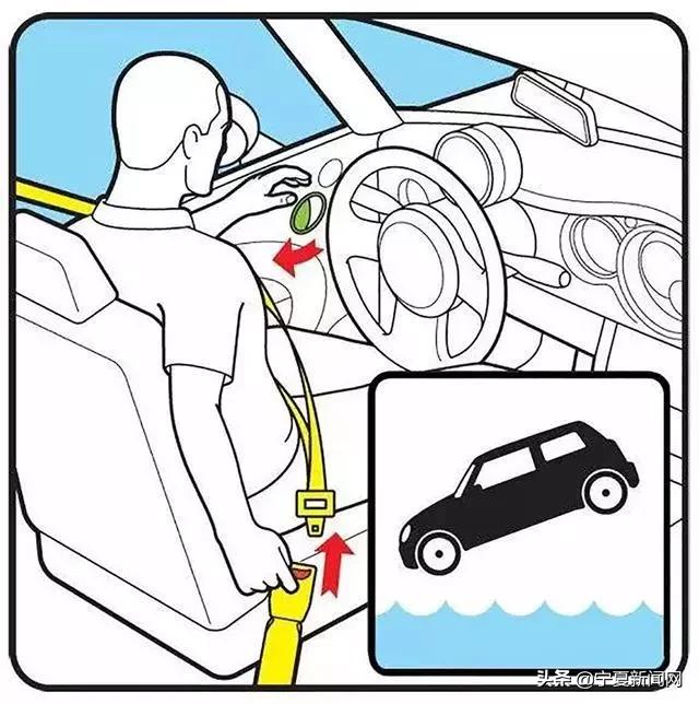 宁夏银川女子开车,凌晨5点女子把车开进河里