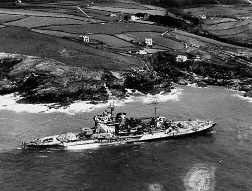 英雄谢幕传奇永存,1——HMS厌战号甲板柚木烟灰缸——最后的航迹