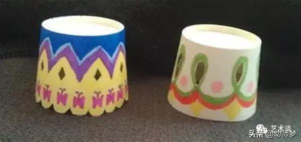 一次性杯子创意手工变废为宝,一次性杯子手工风车简单的做法