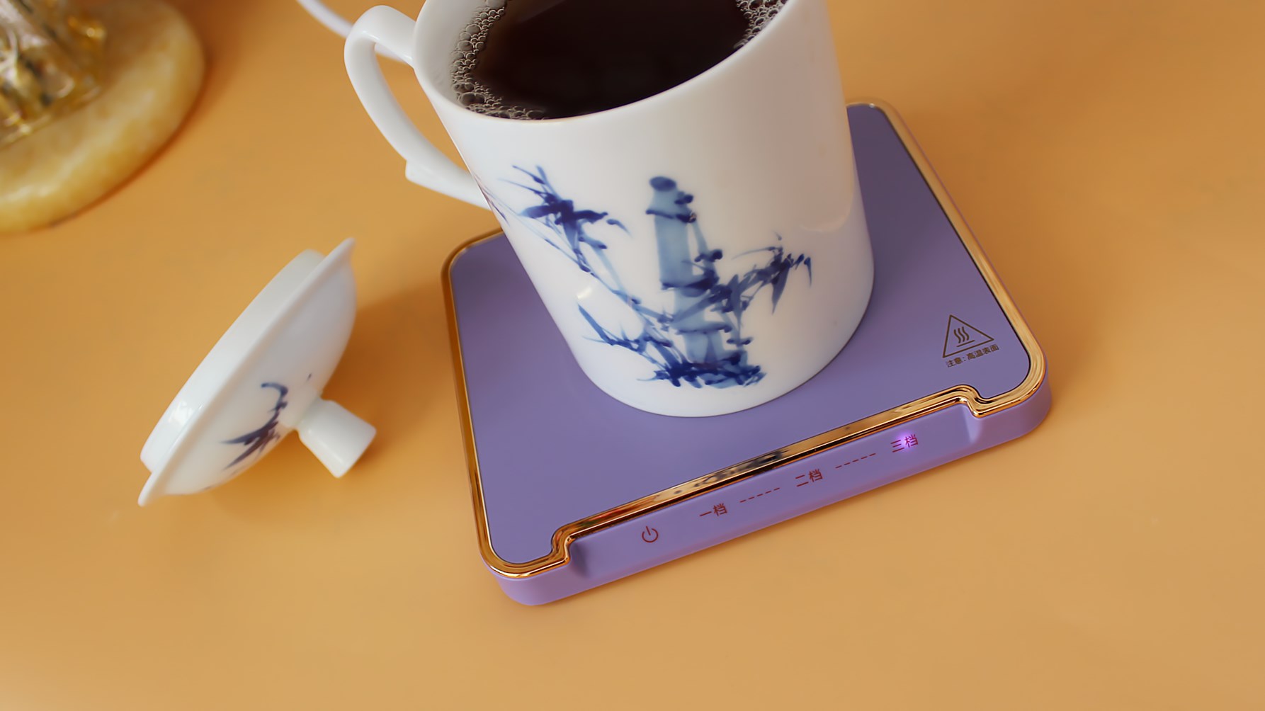 大宇恒温杯垫55度恒温加热很实用,暖胃护胃神器电加热