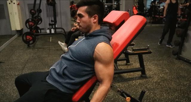 手臂健身九个动作,高中生手臂太细了怎么练粗哑铃