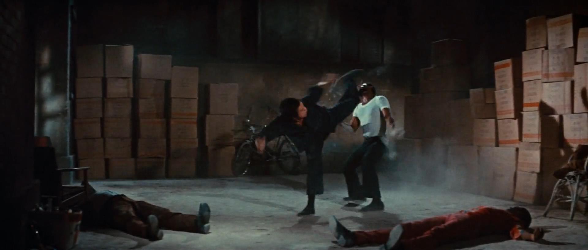 李小龙猛龙过江打斗分析,猛龙过江李小龙武术思想解析