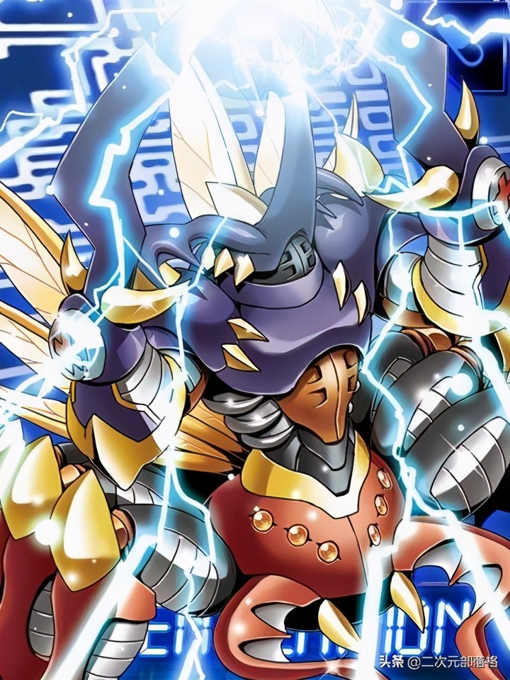 数码宝贝:雷属性的十斗士,力量远超力神比多兽,顶尖究极体