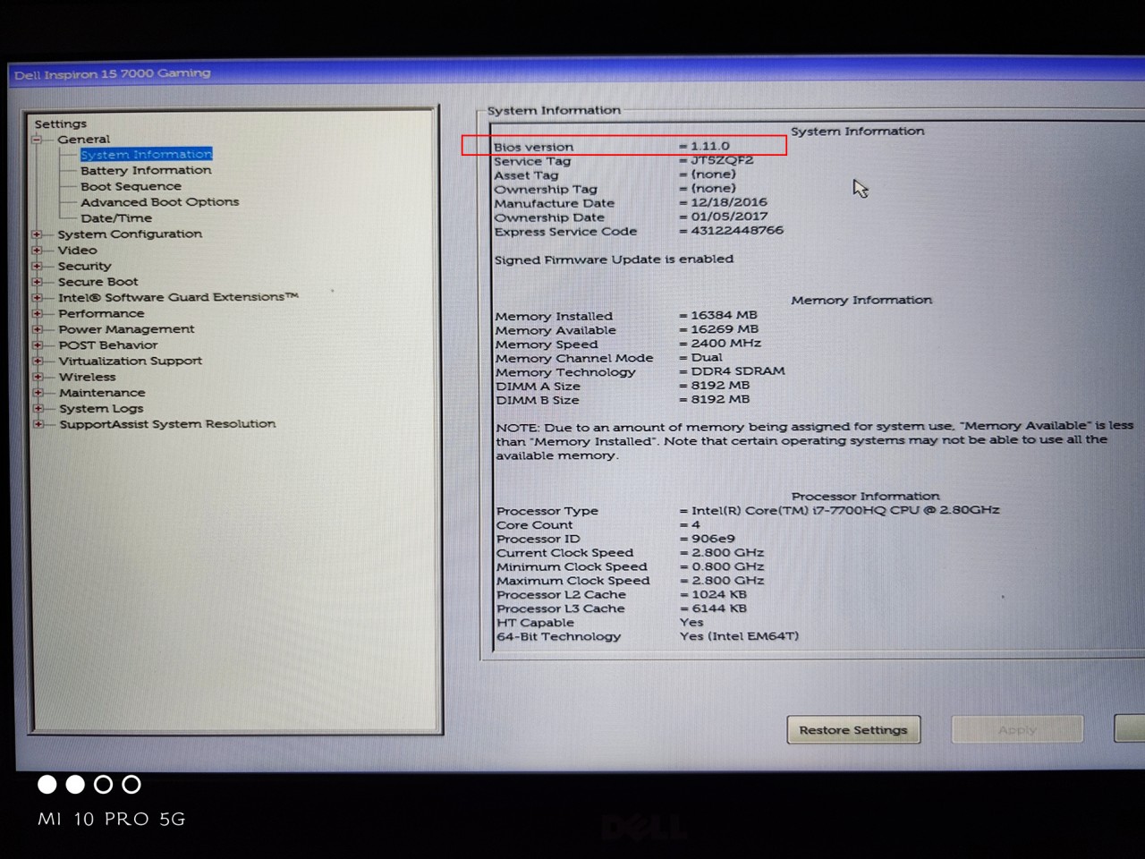 戴尔新版bios详解,2016年的戴尔笔记本升级bios