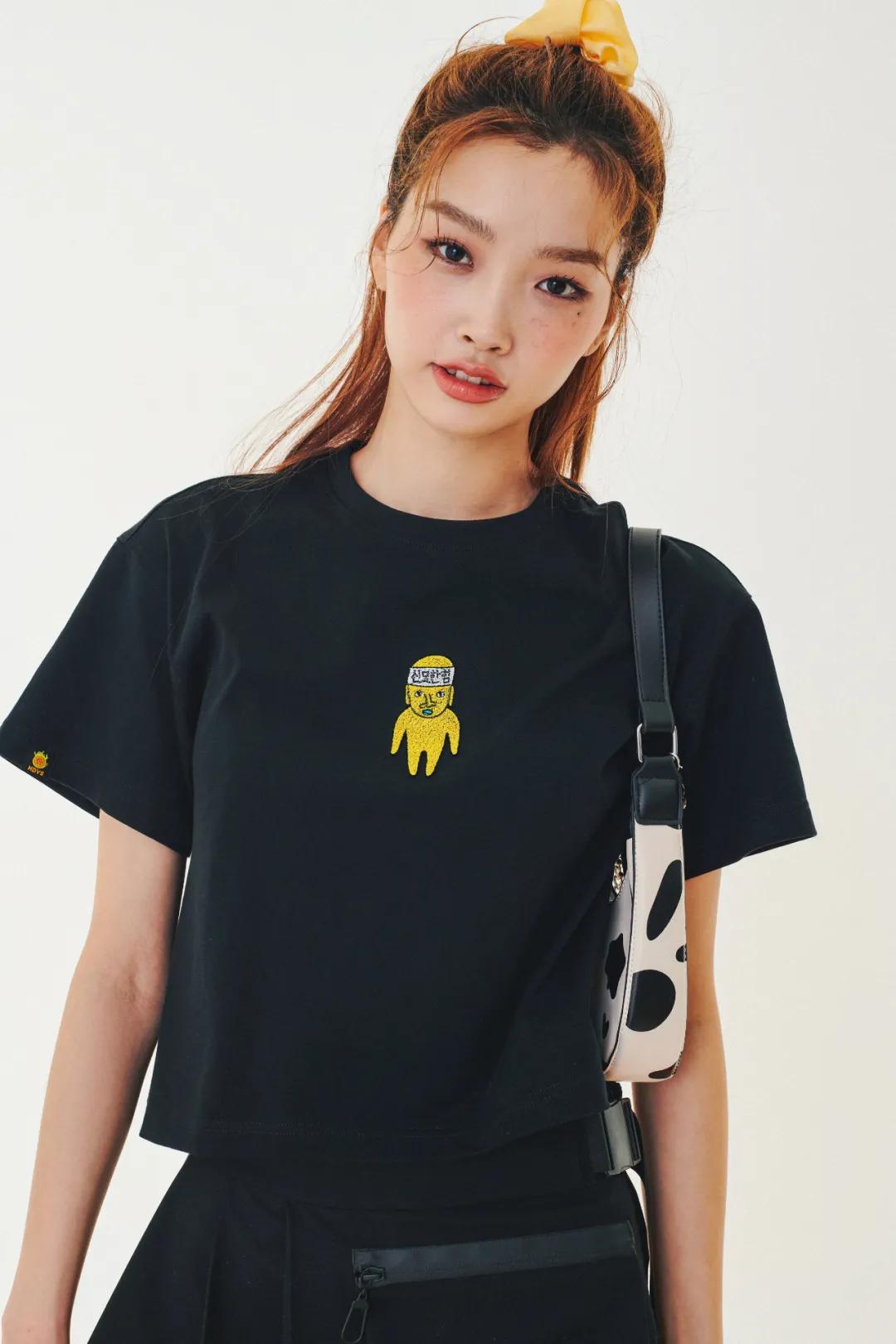 韩都衣舍联名黑t,韩都衣舍联名系列合集