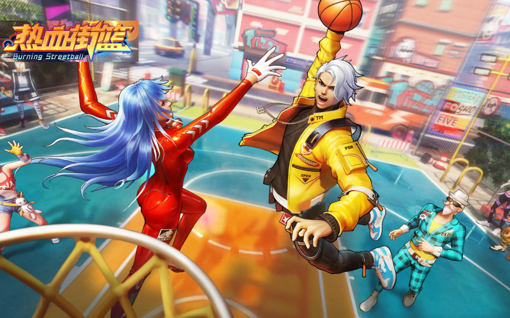 热血街篮花式技能为什么触发不了,热血街篮实战对战视频