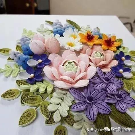 怎么用纸做立体画,用纸做的立体画