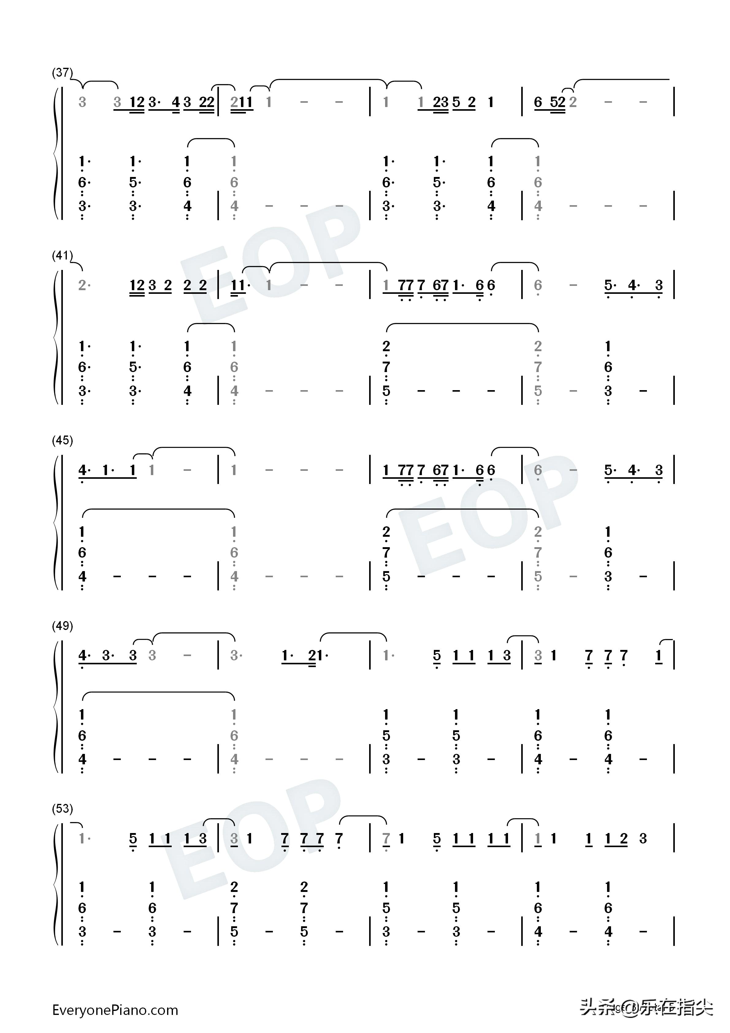 firstman钢琴谱,camilacabello钢琴谱