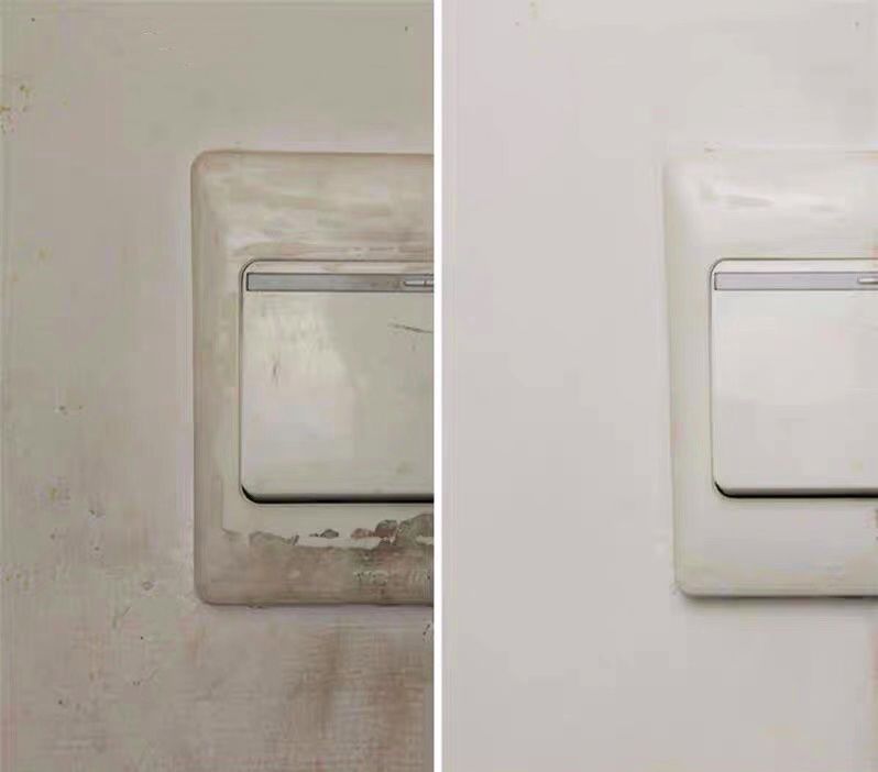 白墙的灰印迹怎么去除,白墙有泥渍怎么去除