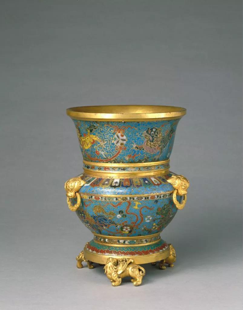 景泰蓝掐丝珐琅艺术,古董景泰蓝掐丝珐琅彩蛋一对价格