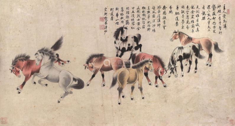 传说中的八骏稀奇古怪，柳宗元说好事者为之图，不如一把火烧掉