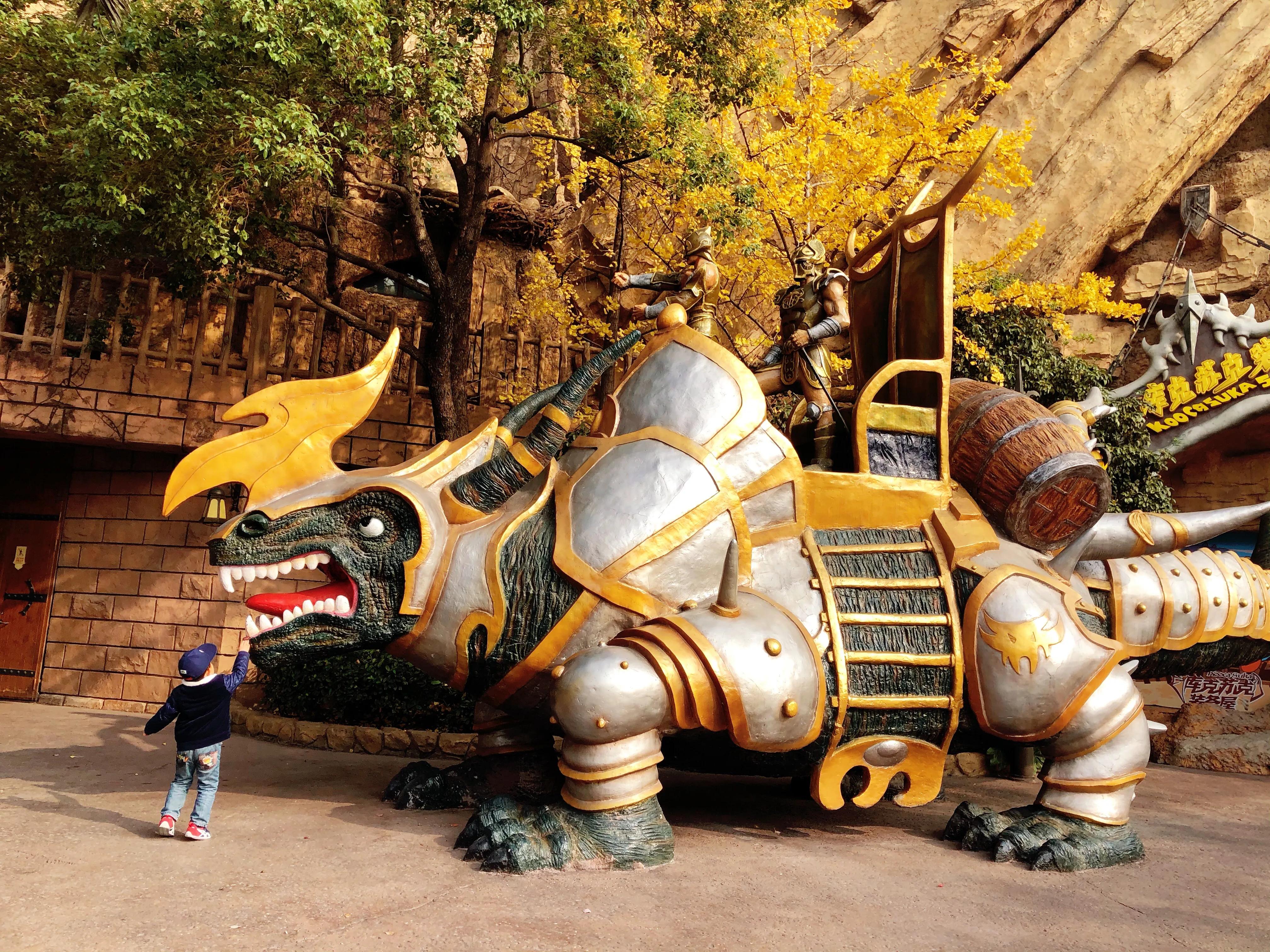 常州中华恐龙园穿越侏罗纪视频,常州中华恐龙园2021年清明节