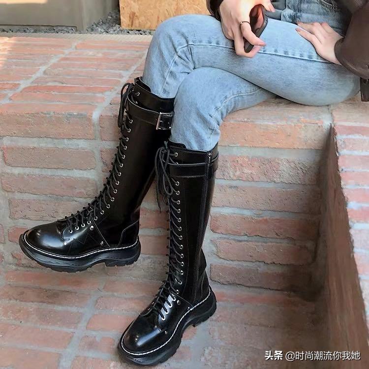 这些靴子粗腿女生穿，真的太显瘦了