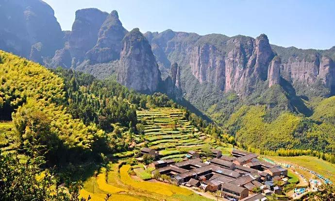 公盂山香格里拉,江南香格里拉公盂村