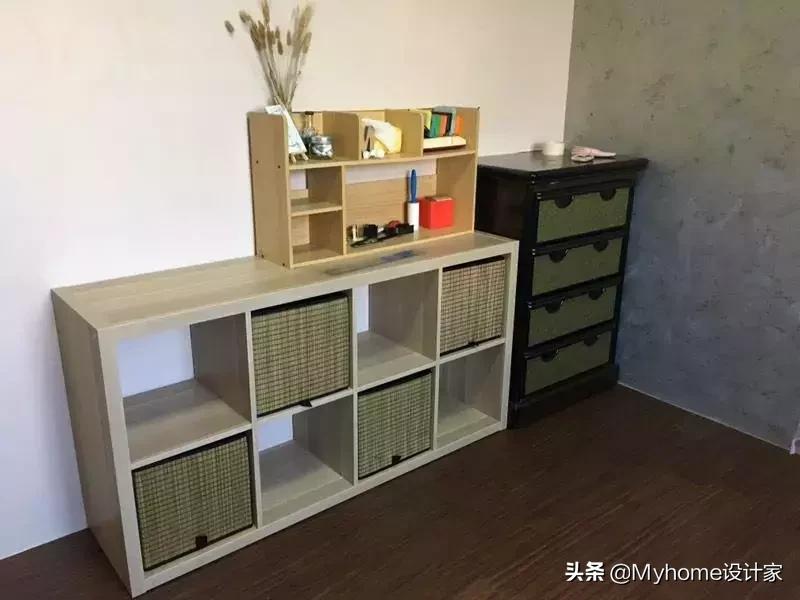 刷漆、铺地,再买个收纳箱搞定,女大学生4千元爆改13m²房间!
