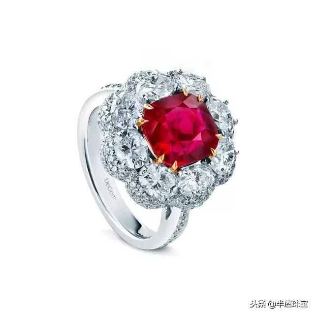 红宝石戒指款式图片,红宝石戒指颜色最好的品牌