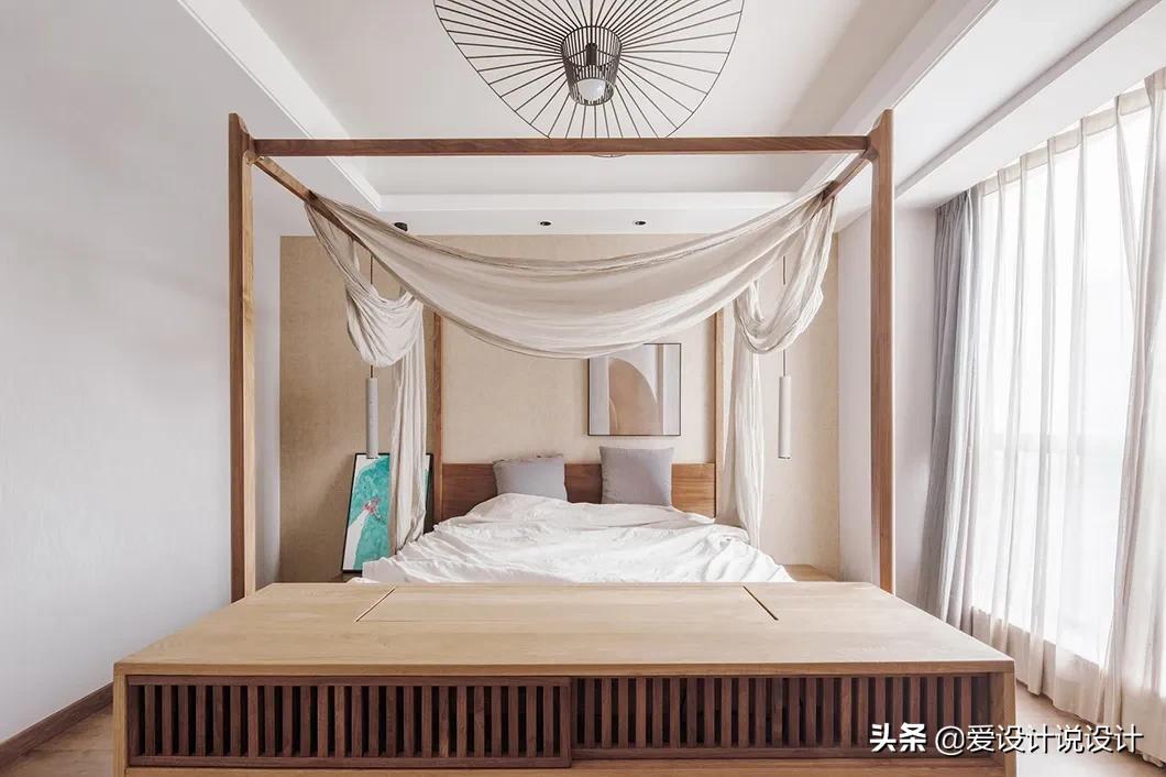 原木是让人清新脱俗的风格,现代简约和原木风混搭