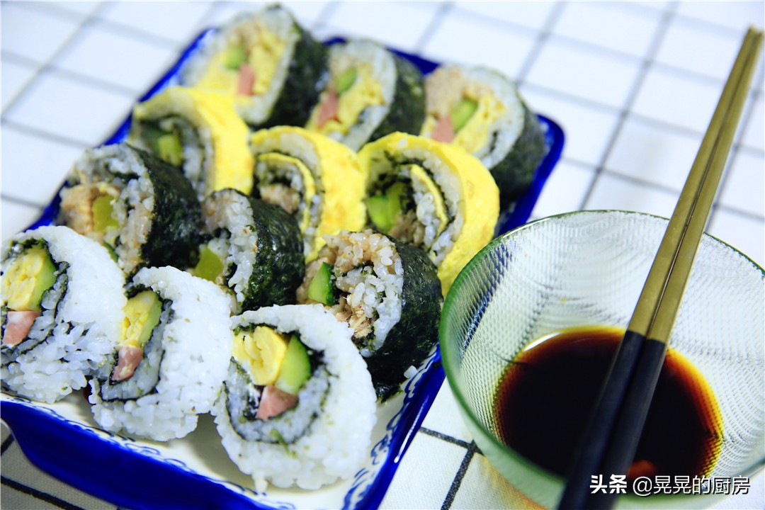 三种卷法让你的寿司与众不同，秋日登高郊游最佳拍档