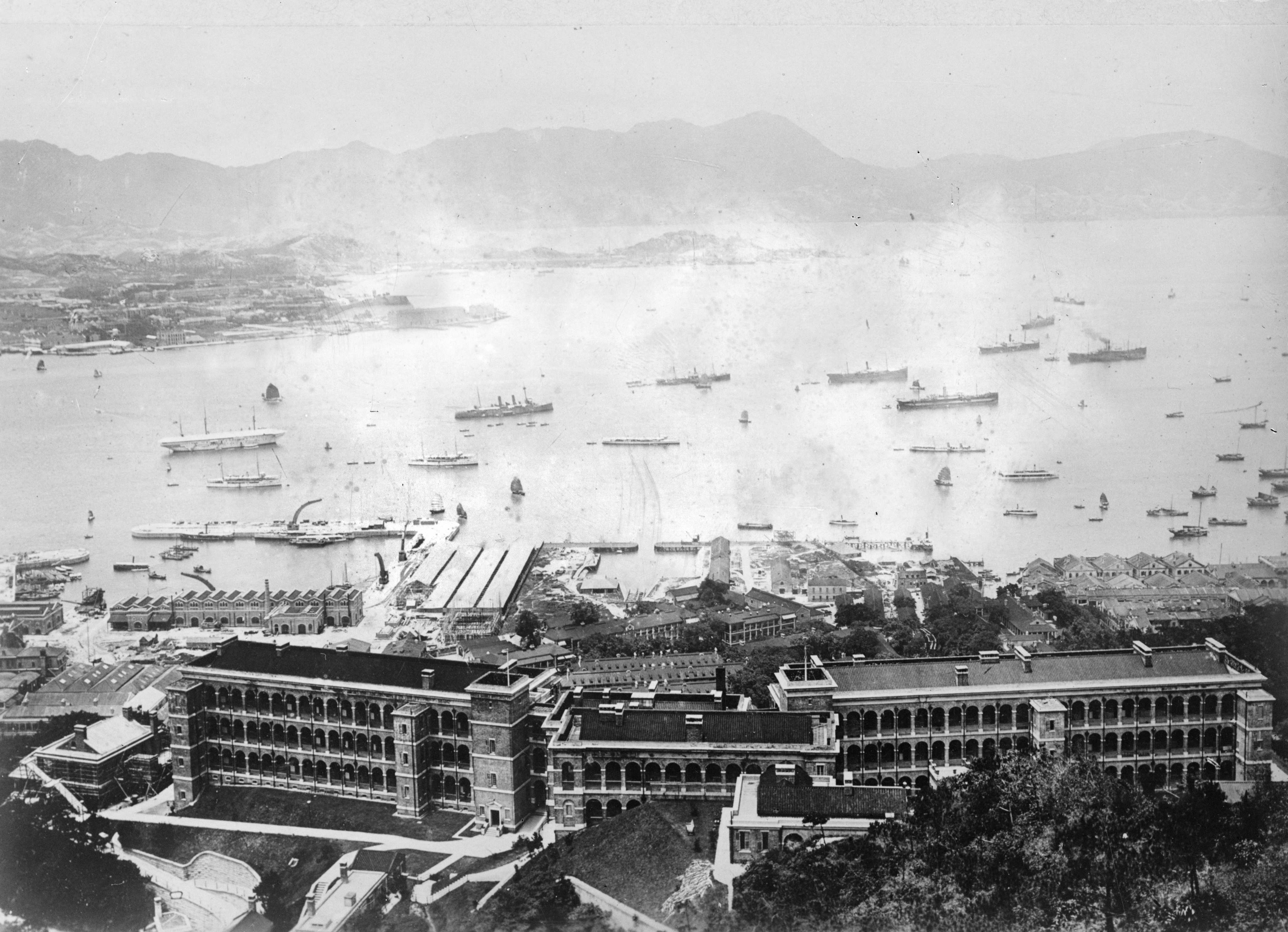 抗战时期西南大陆交通线,抗战时期的香港交通线