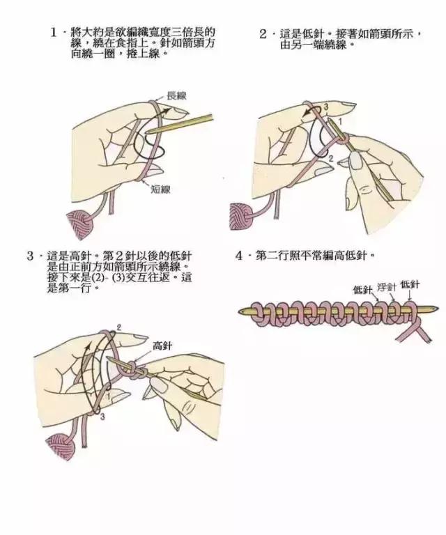 粗线棒针宽松开衫教程起多少针,棒针编织毛线五角星抱枕起针教程