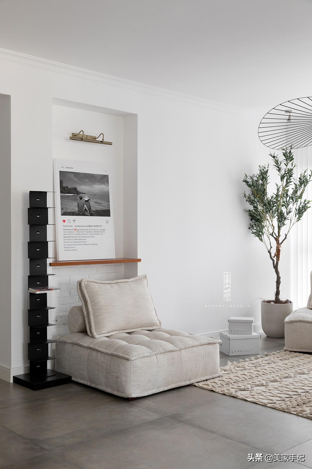 大面积留白风格装修,留白设计装修