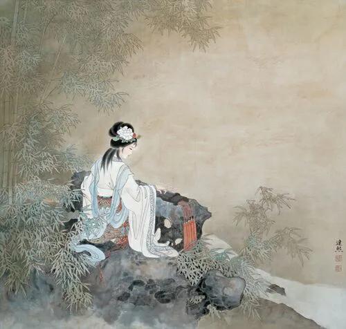 彭连熙绘红楼群芳图,彭连熙红楼梦作品欣赏