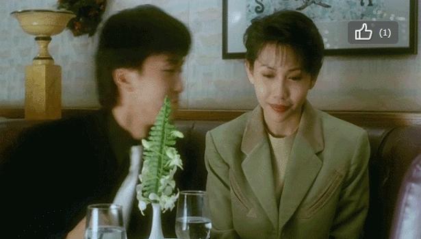 周星驰和张敏最经典一吻,周星驰处处吻