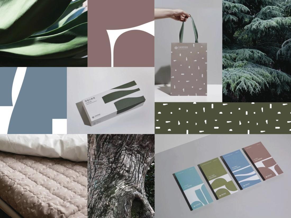 自然,森林!韩国大田大学医院品牌视觉设计