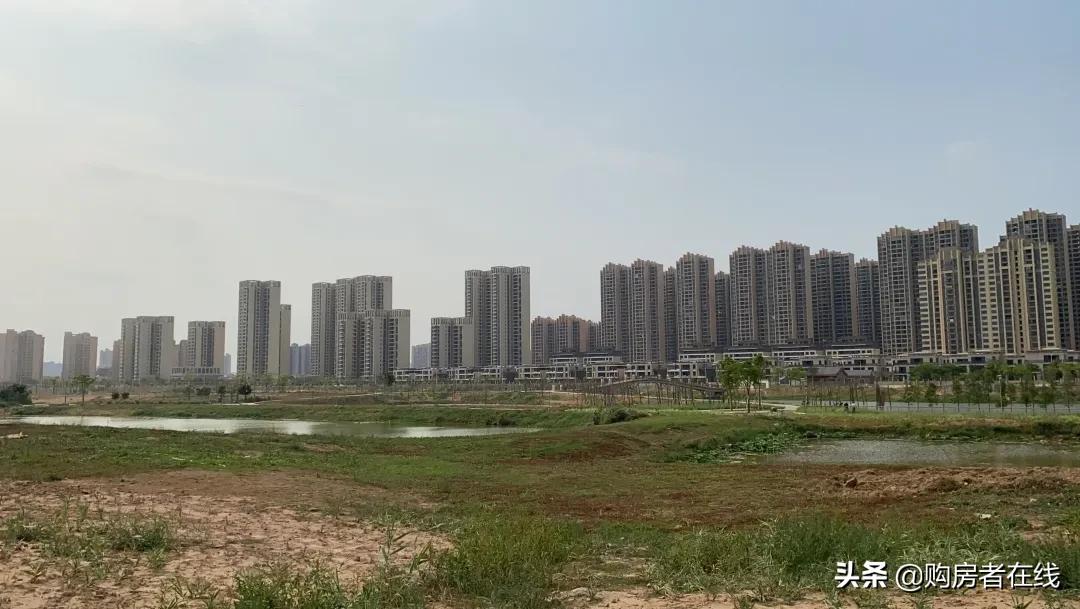 实探山景好的楼盘,实探新区核心地块