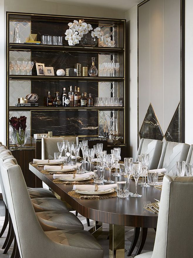 美观实用最新酒柜设计,室内装饰酒柜设计风格