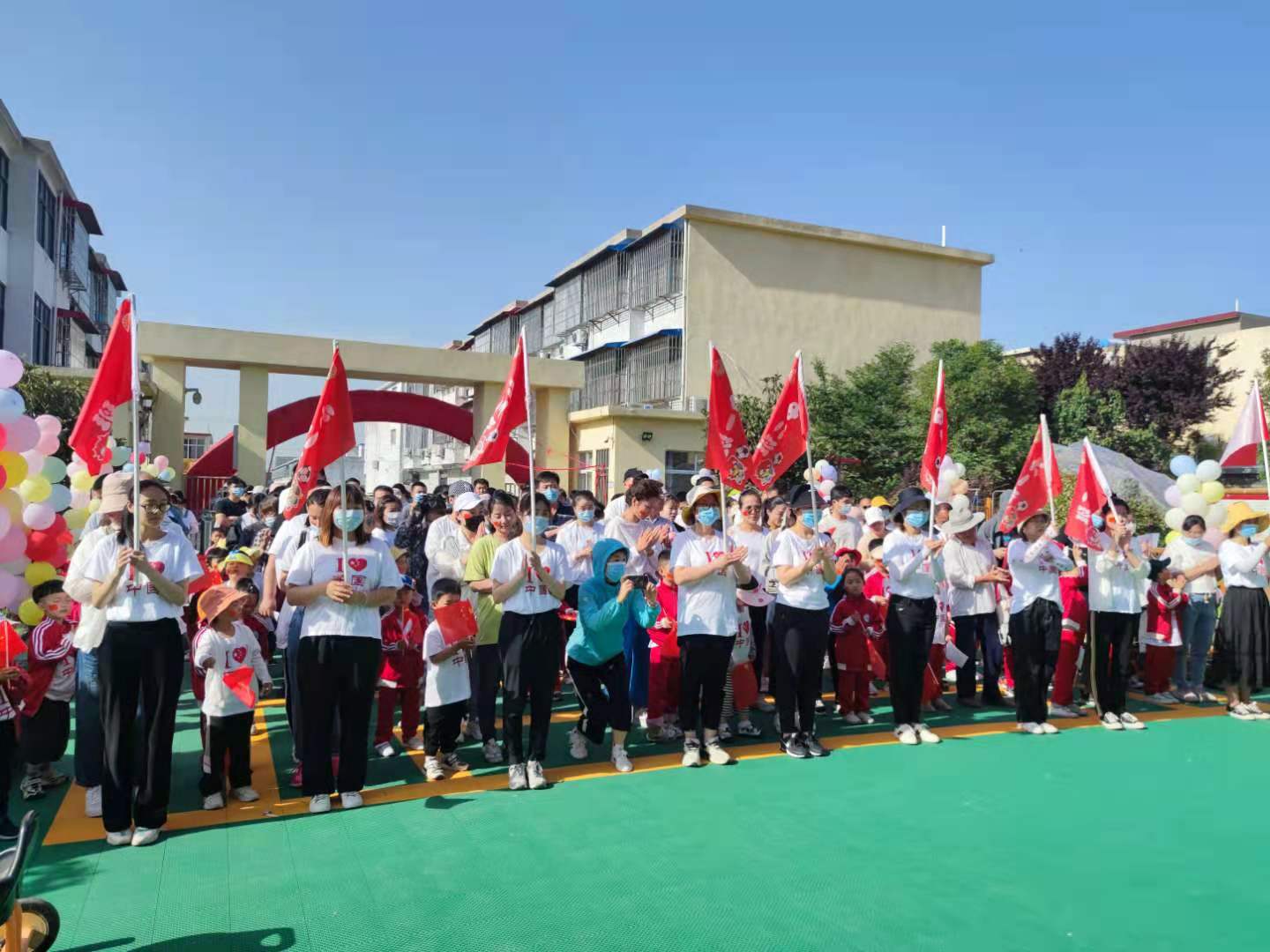 江苏省首届幼儿园体育嘉年华,幼儿园足球嘉年华开幕式