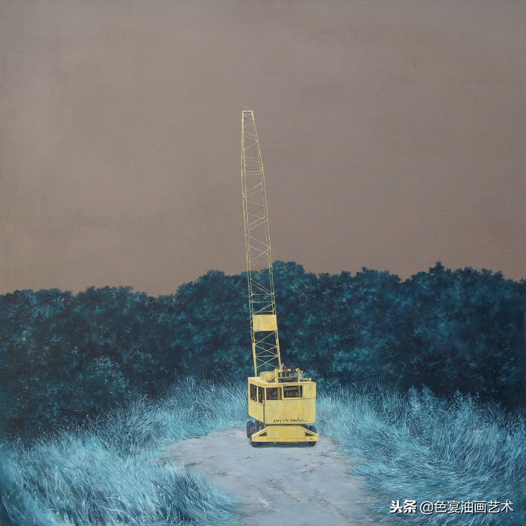 俄罗斯油画大师风景油画教程视频,油画大师油画风景创作教学视频