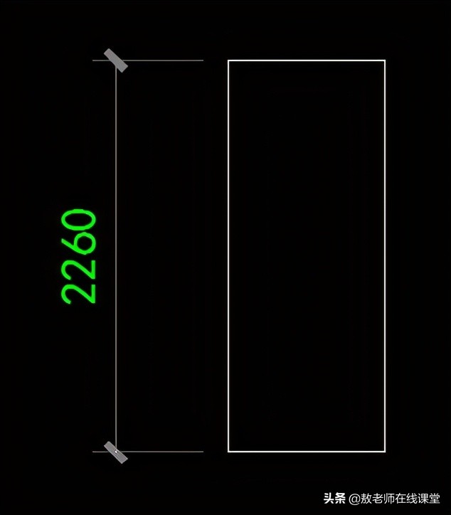 cad标注尺寸界线的点能隐藏吗,cad标注箭头在尺寸界线中间