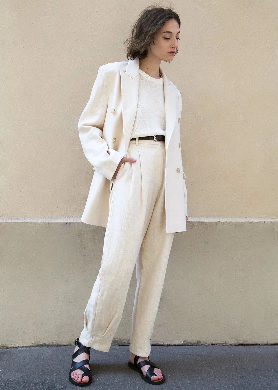 为什么亚麻穿不出高级感,亚麻面料的衣服是不是特别容易皱