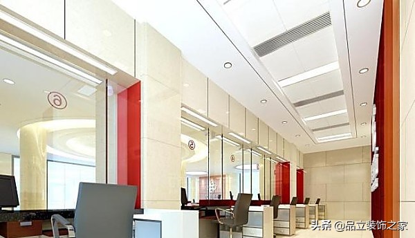 银行柜台设计效果图大全,银行柜台装修效果图