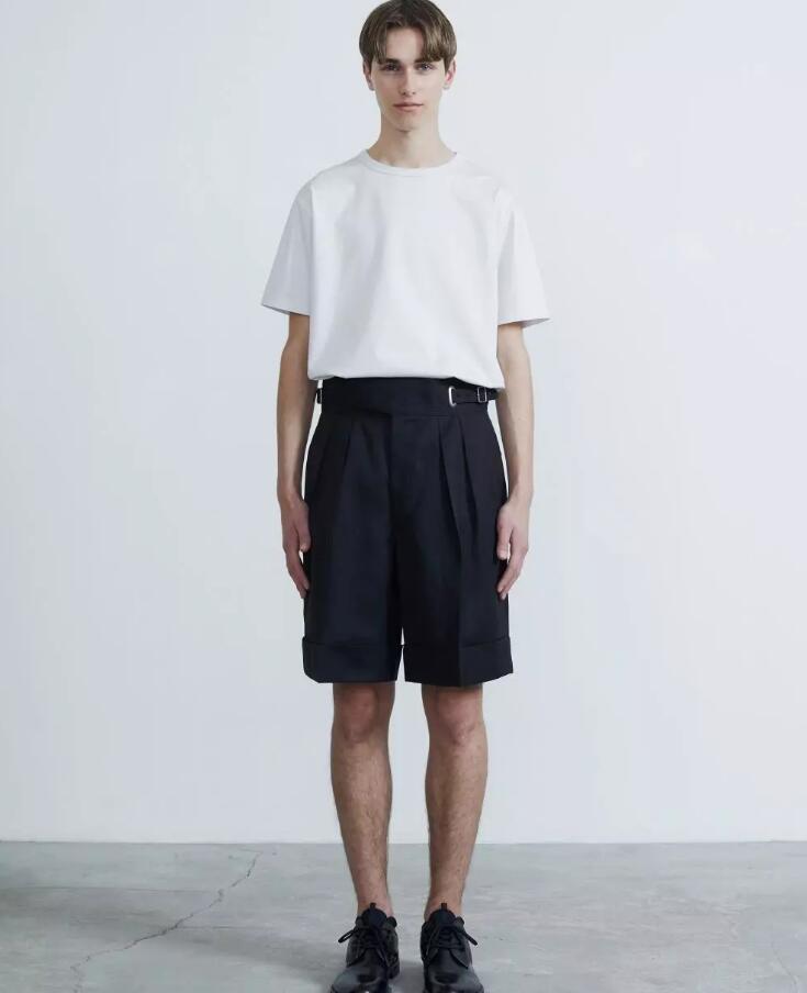 4分短裤军装男休闲,男士连帽工装短裤