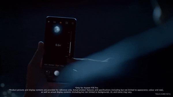 华为p30pro现场体验50倍数码变焦,华为p30pro天空之境限量版