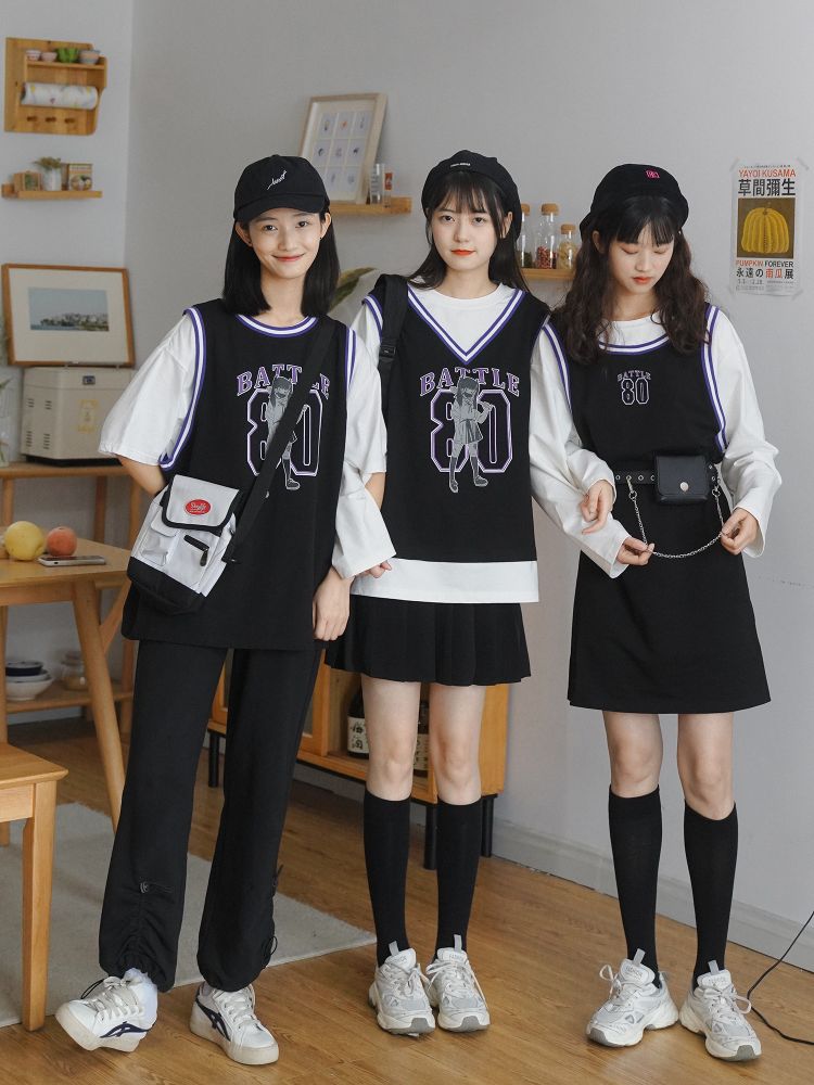 可盐可甜的运动服,品牌运动球服套装夏季